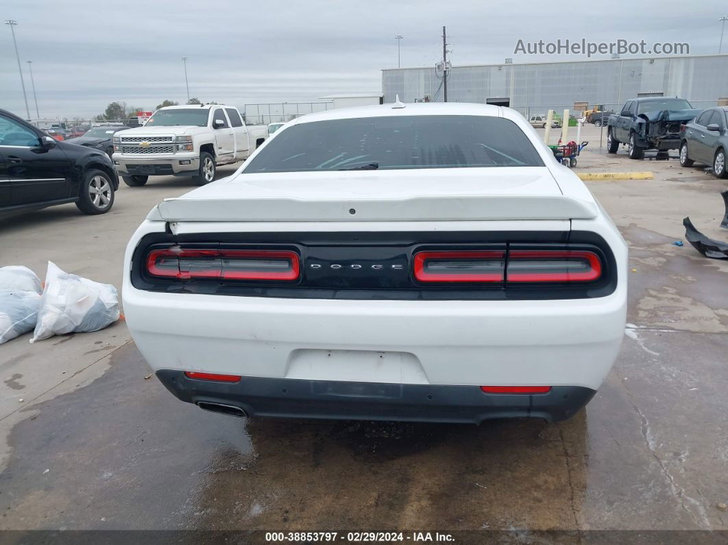 2015 Dodge Challenger Sxt Белый vin: 2C3CDZAGXFH723039