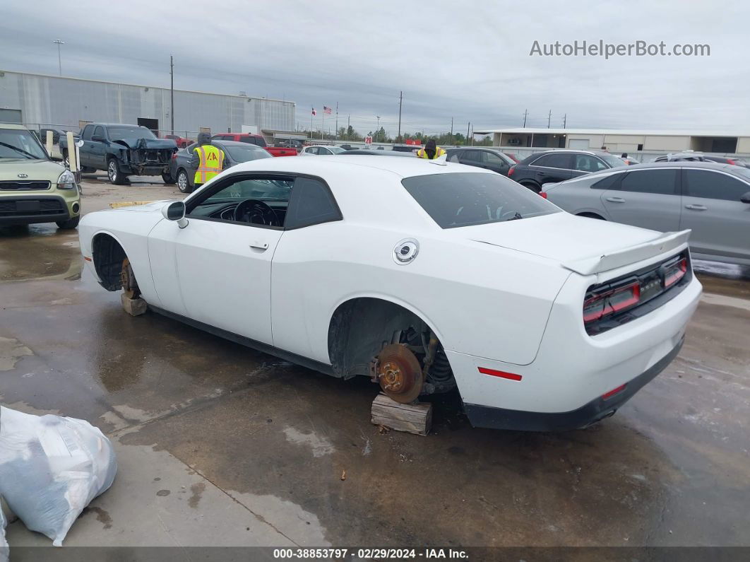 2015 Dodge Challenger Sxt Белый vin: 2C3CDZAGXFH723039