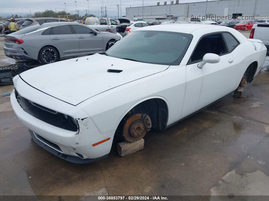 2015 Dodge Challenger Sxt Белый vin: 2C3CDZAGXFH723039