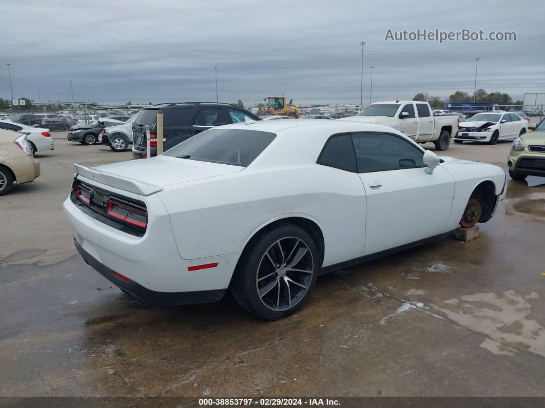 2015 Dodge Challenger Sxt Белый vin: 2C3CDZAGXFH723039