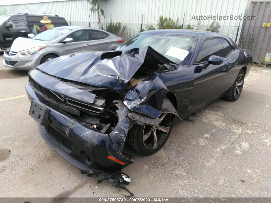 2015 Dodge Challenger Sxt Blue vin: 2C3CDZAGXFH723882