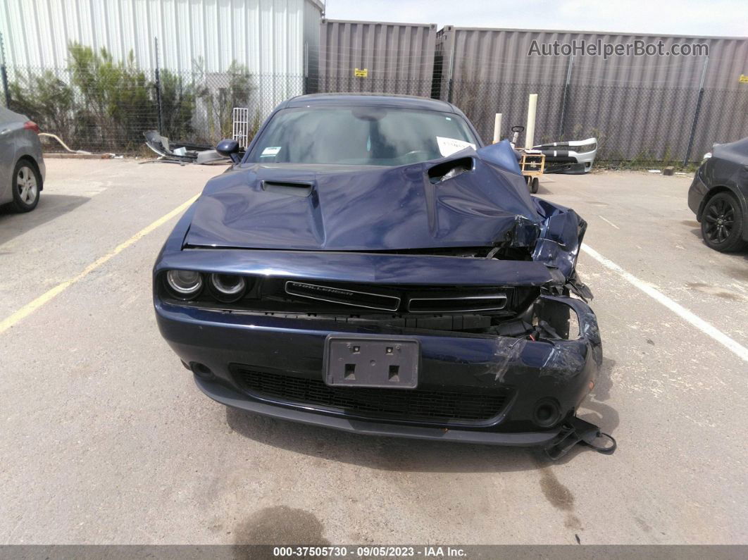 2015 Dodge Challenger Sxt Blue vin: 2C3CDZAGXFH723882