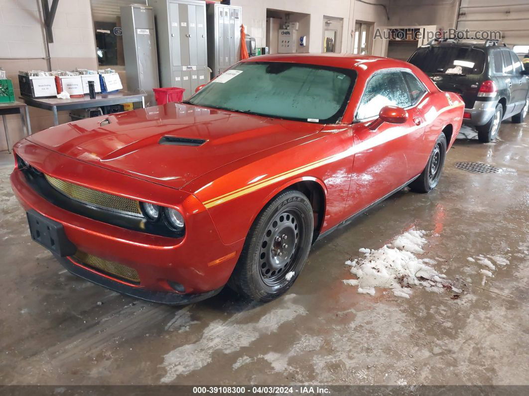 2015 Dodge Challenger Sxt Orange vin: 2C3CDZAGXFH774976