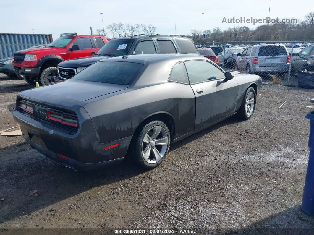 2015 Dodge Challenger Sxt Or R/t Gray vin: 2C3CDZAGXFH912080