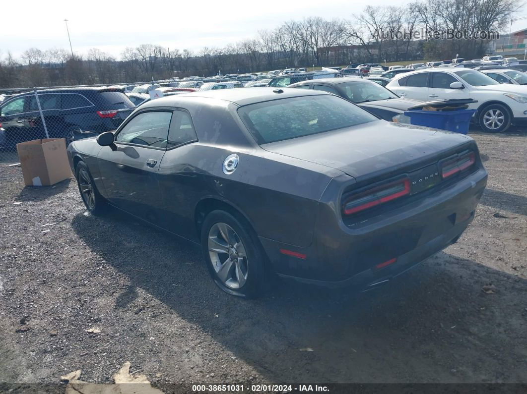 2015 Dodge Challenger Sxt Or R/t Gray vin: 2C3CDZAGXFH912080