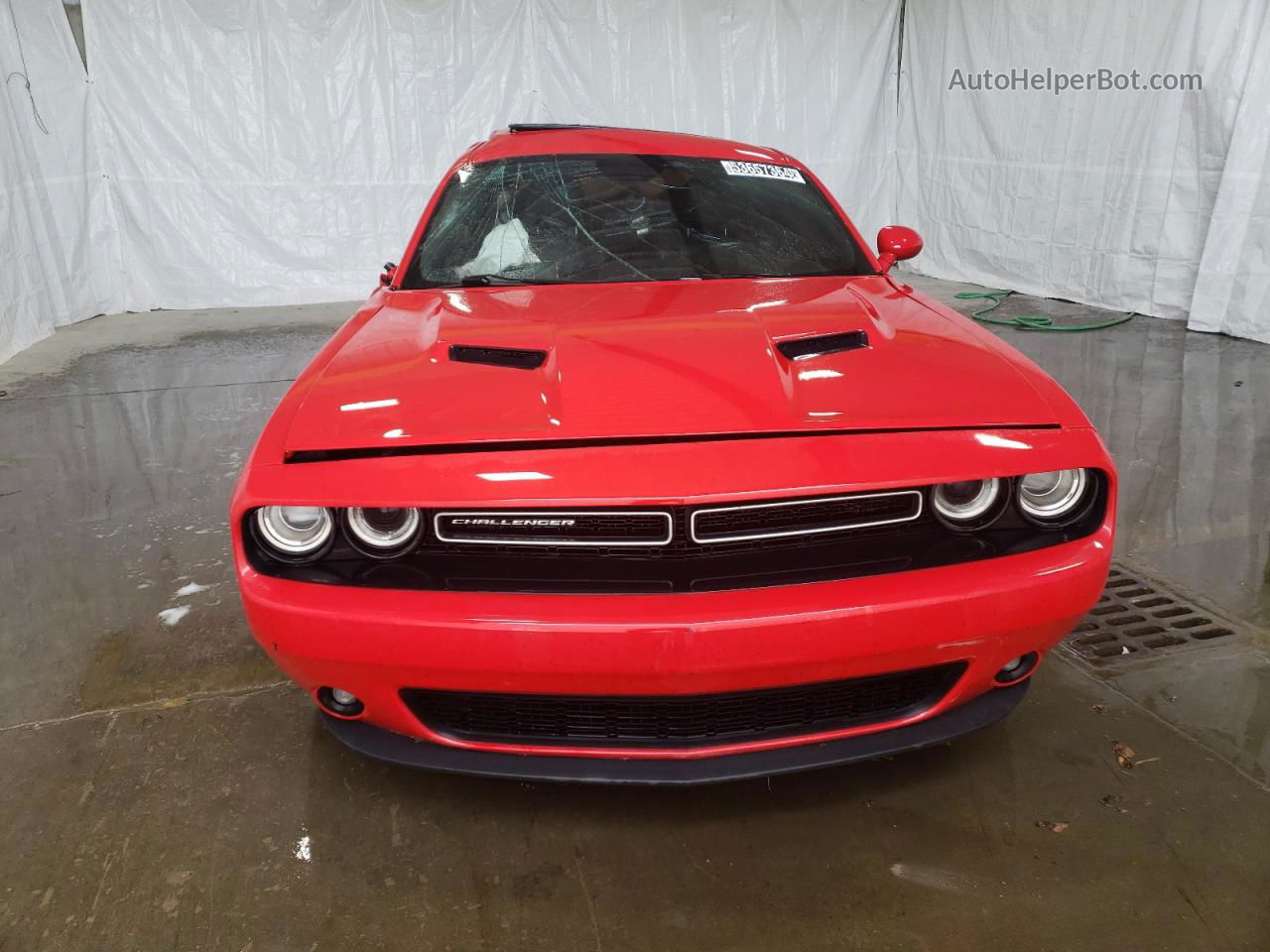 2016 Dodge Challenger Sxt Red vin: 2C3CDZAGXGH101221