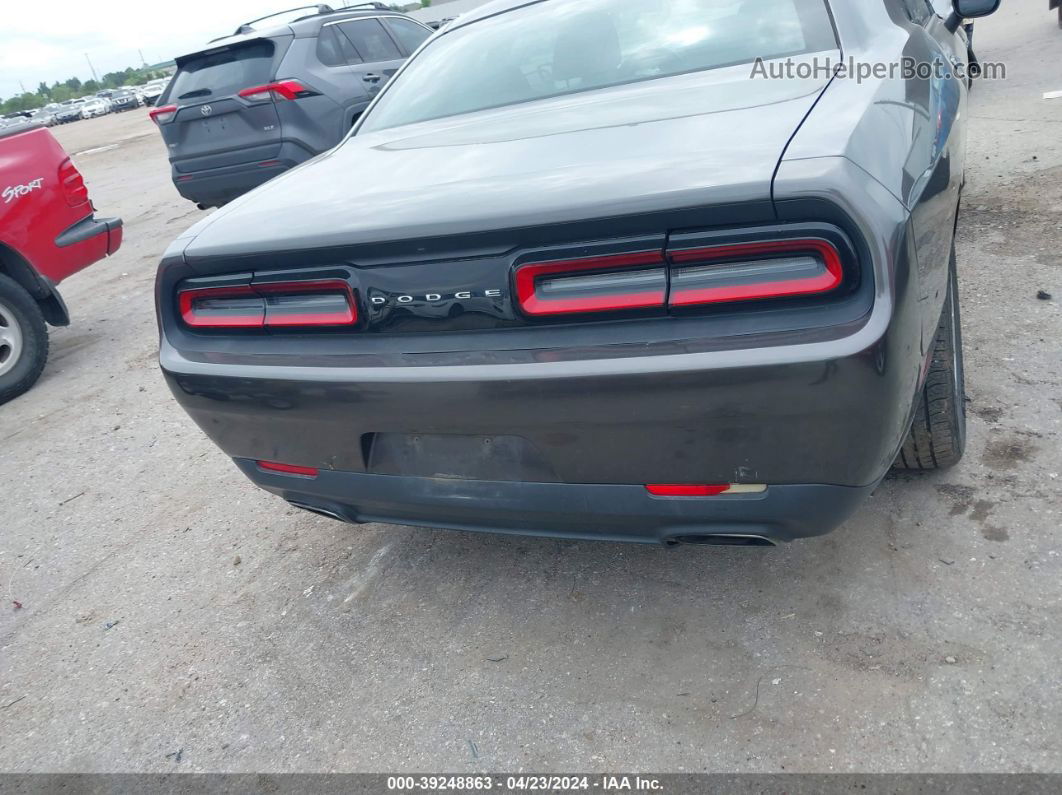 2016 Dodge Challenger Sxt Gray vin: 2C3CDZAGXGH130749