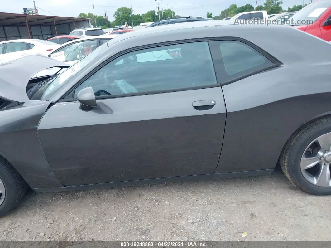 2016 Dodge Challenger Sxt Gray vin: 2C3CDZAGXGH130749