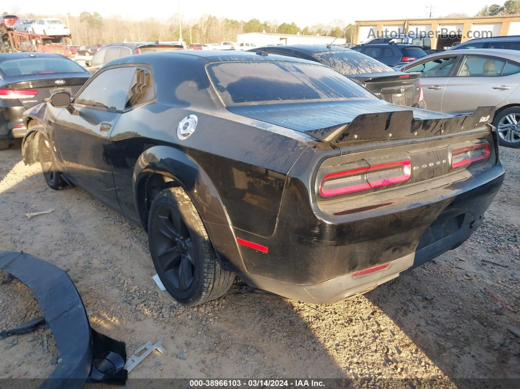 2016 Dodge Challenger Sxt Black vin: 2C3CDZAGXGH148572