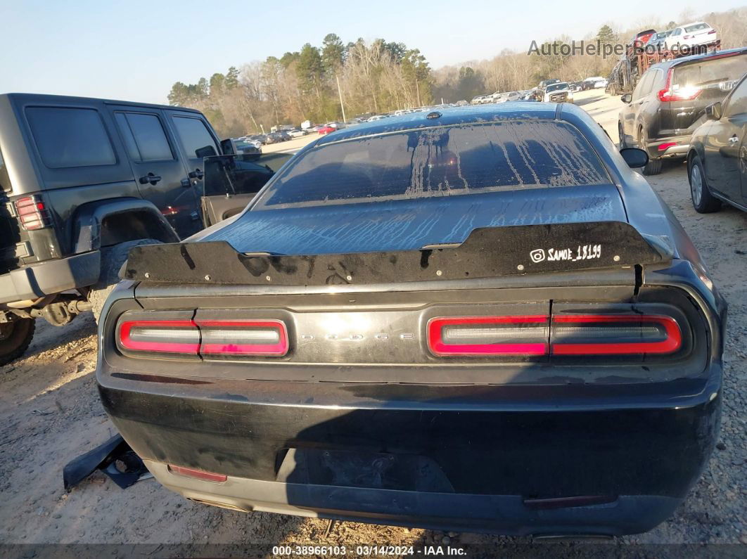 2016 Dodge Challenger Sxt Black vin: 2C3CDZAGXGH148572