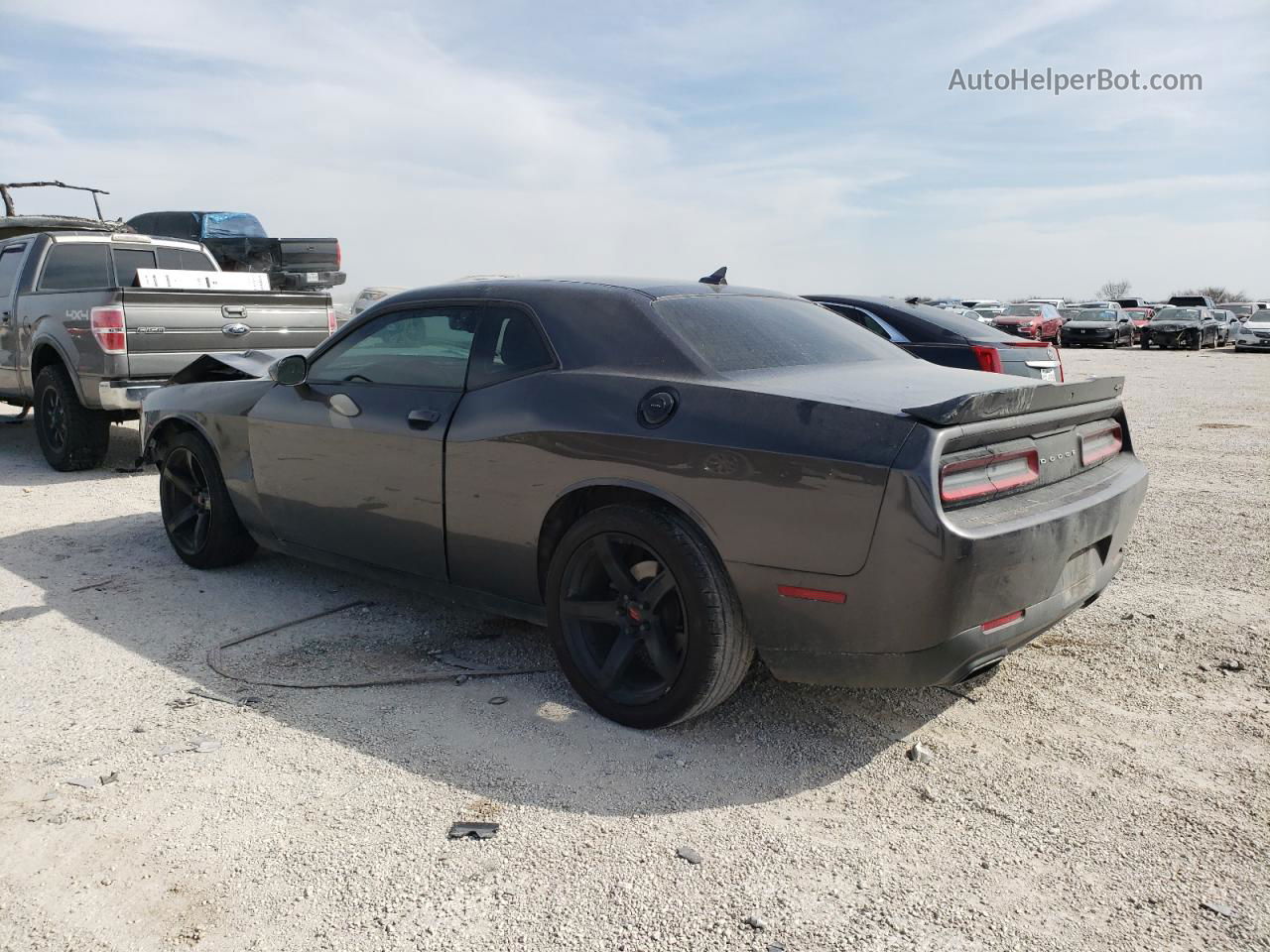 2016 Dodge Challenger Sxt Black vin: 2C3CDZAGXGH202338