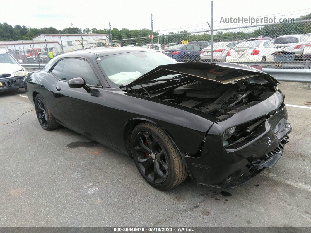 2016 Dodge Challenger Sxt Plus Black vin: 2C3CDZAGXGH202436