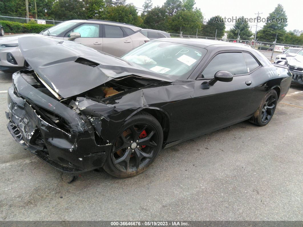 2016 Dodge Challenger Sxt Plus Black vin: 2C3CDZAGXGH202436