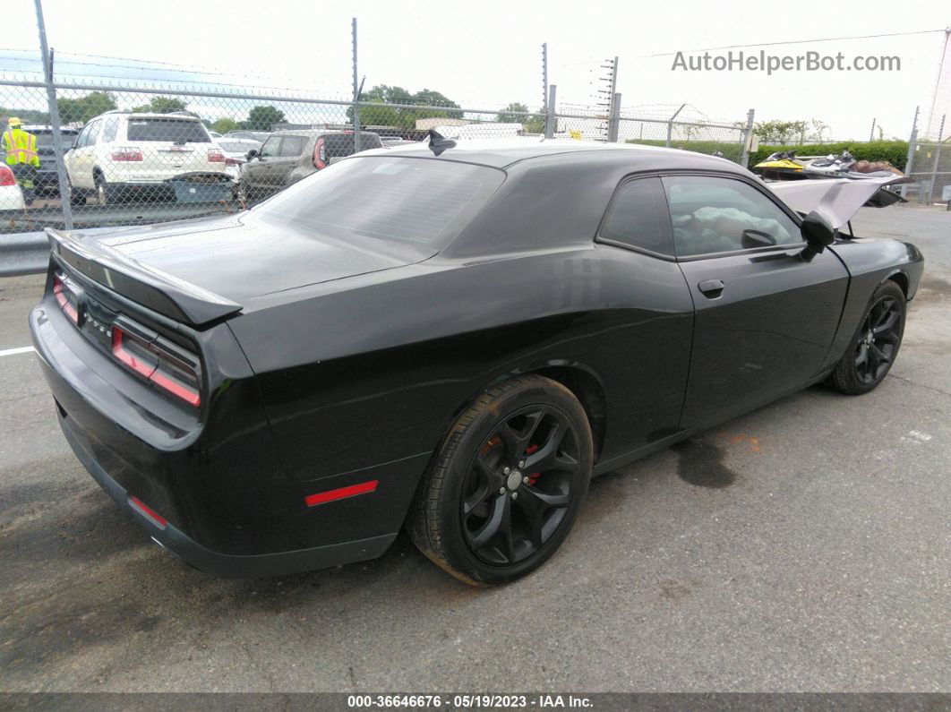 2016 Dodge Challenger Sxt Plus Black vin: 2C3CDZAGXGH202436