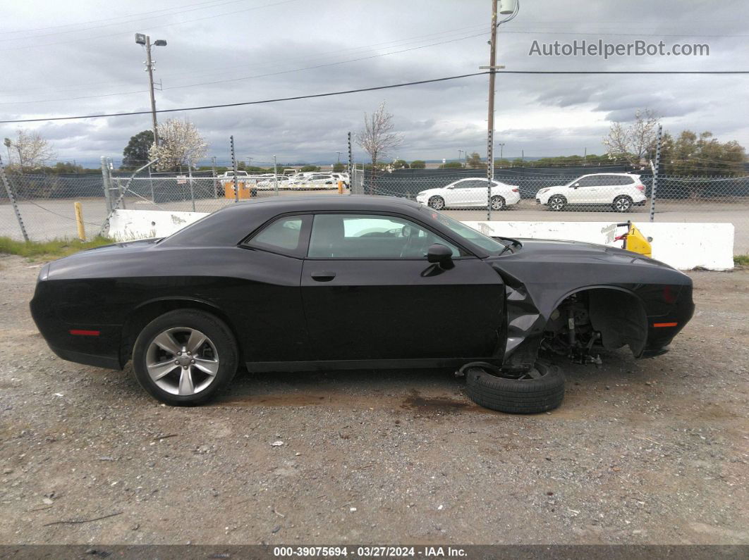 2016 Dodge Challenger Sxt Черный vin: 2C3CDZAGXGH240202