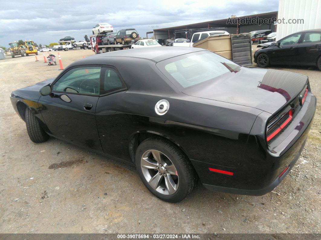 2016 Dodge Challenger Sxt Black vin: 2C3CDZAGXGH240202