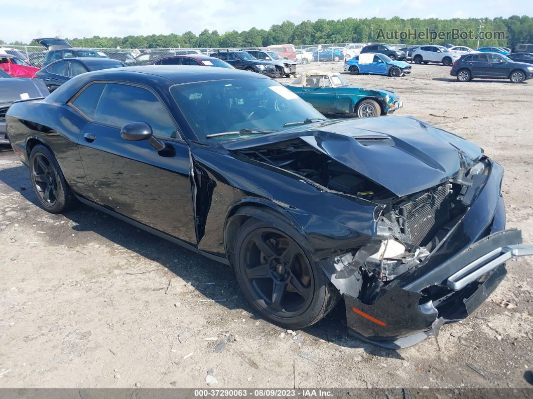 2016 Dodge Challenger Sxt Black vin: 2C3CDZAGXGH256948