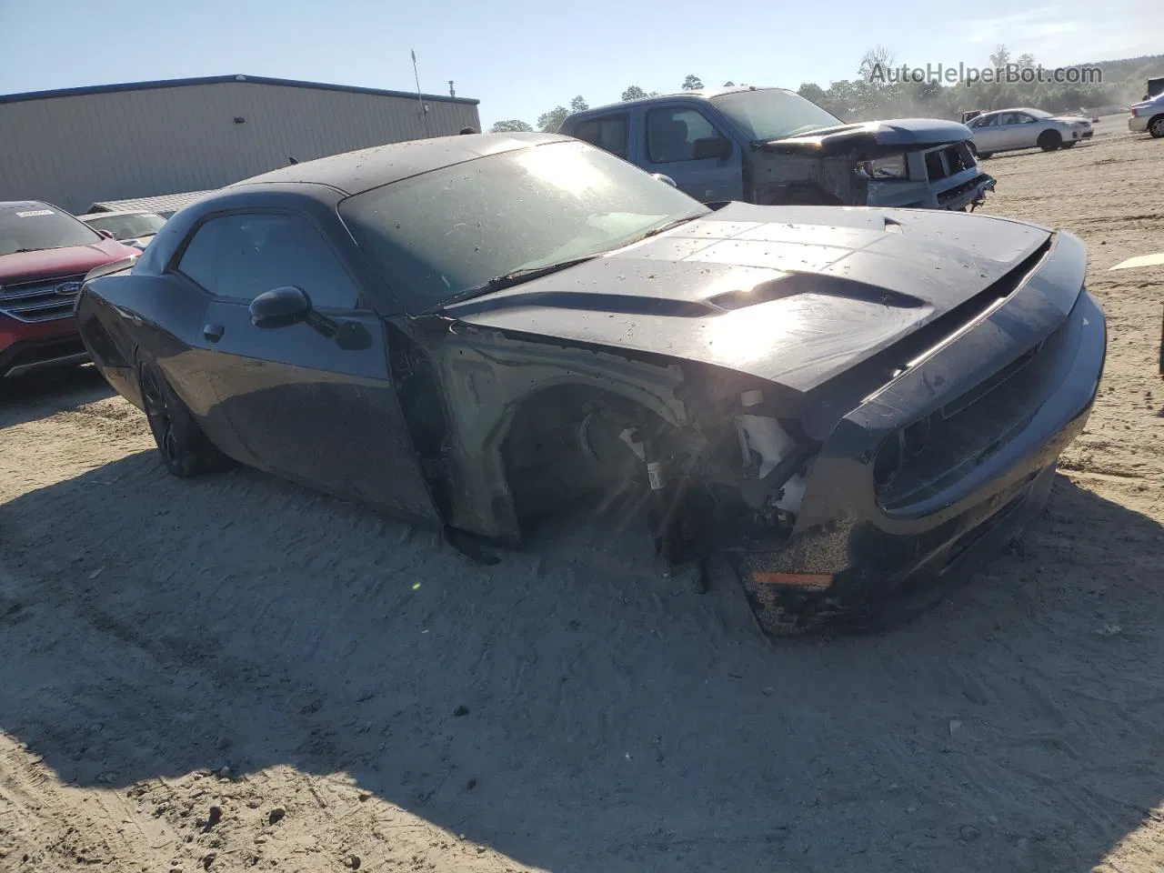 2016 Dodge Challenger Sxt Black vin: 2C3CDZAGXGH284605