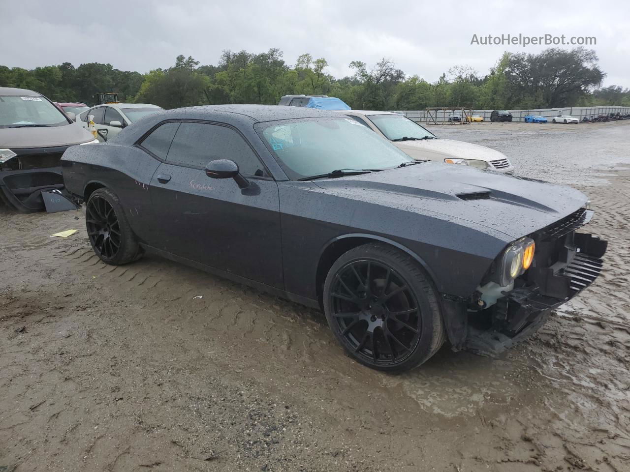 2016 Dodge Challenger Sxt Black vin: 2C3CDZAGXGH309504