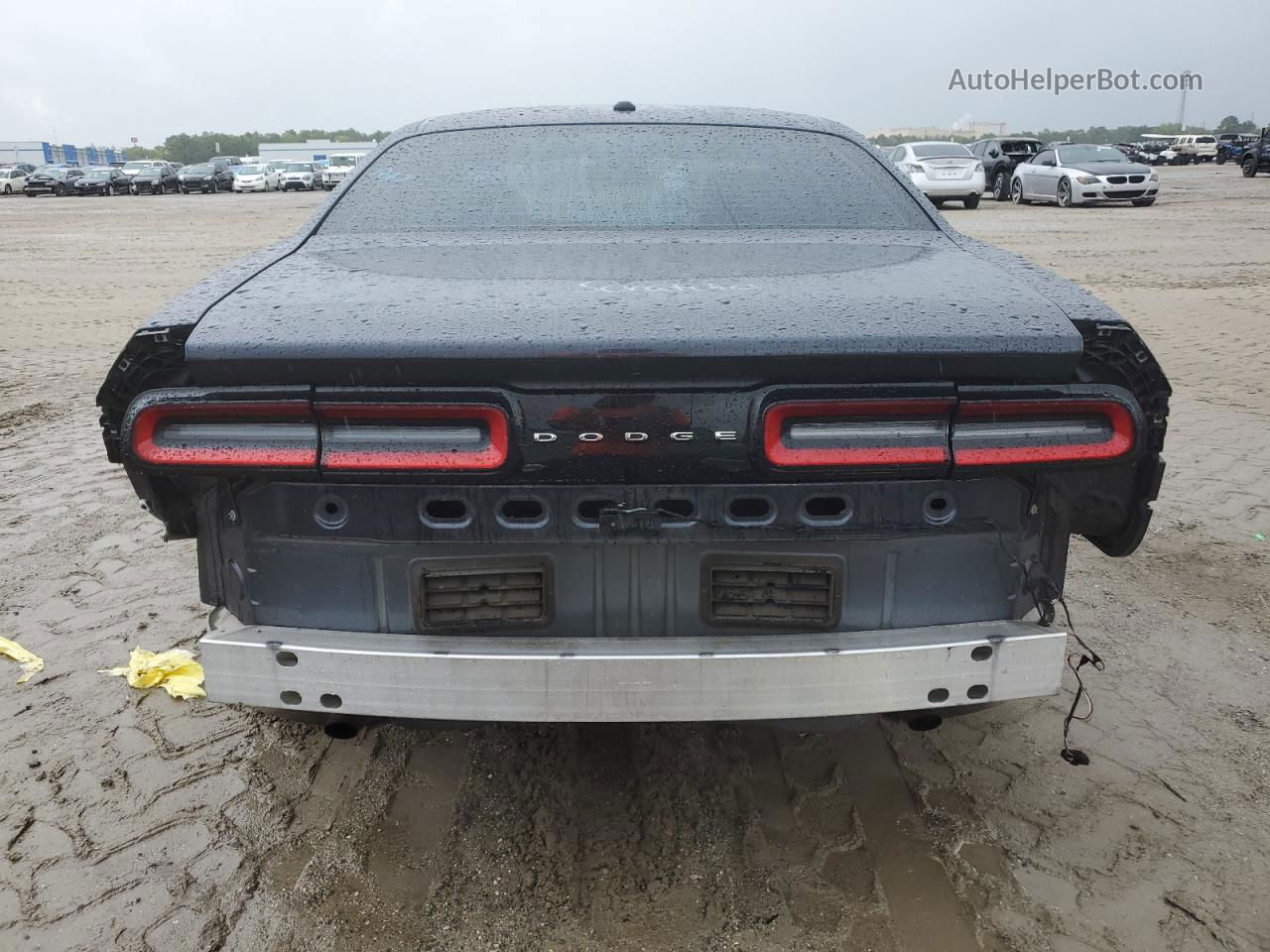 2016 Dodge Challenger Sxt Black vin: 2C3CDZAGXGH309504