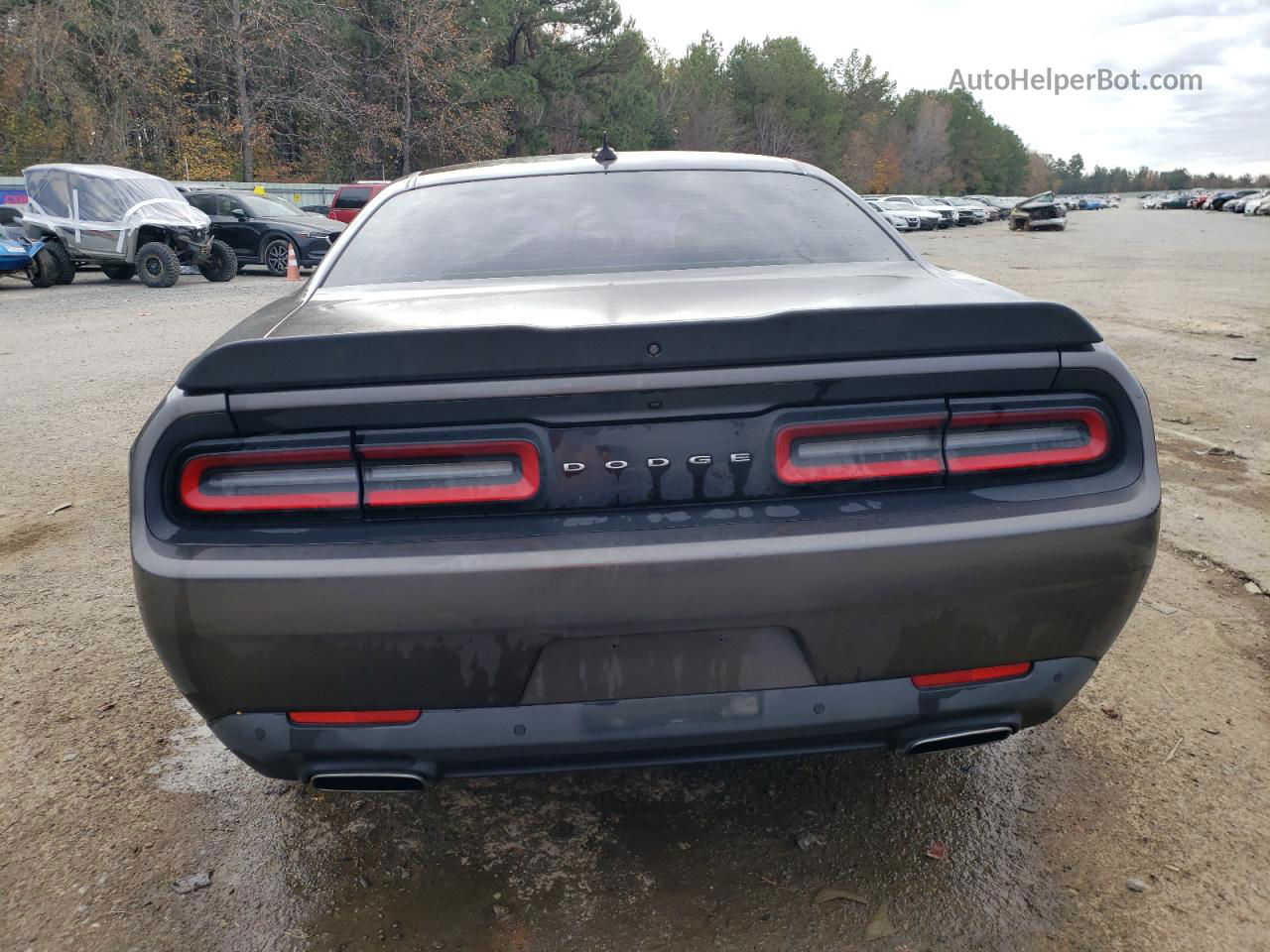 2017 Dodge Challenger Sxt Gray vin: 2C3CDZAGXHH532398