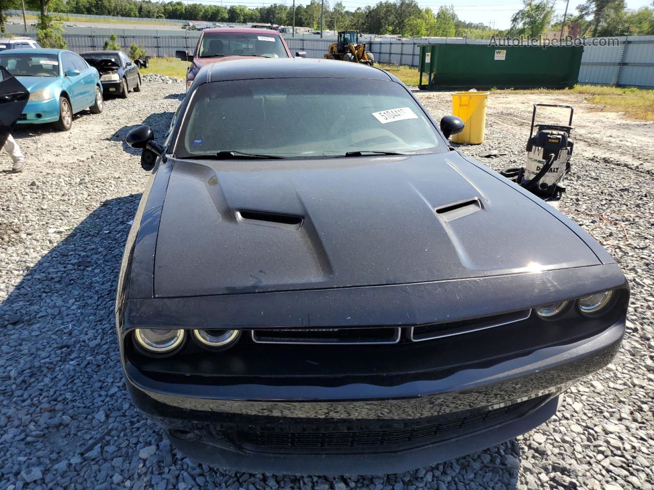 2017 Dodge Challenger Sxt Black vin: 2C3CDZAGXHH550903