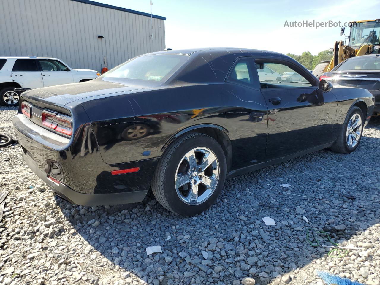 2017 Dodge Challenger Sxt Black vin: 2C3CDZAGXHH550903