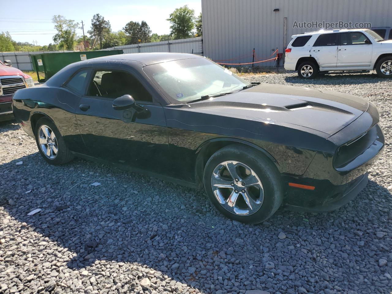 2017 Dodge Challenger Sxt Black vin: 2C3CDZAGXHH550903