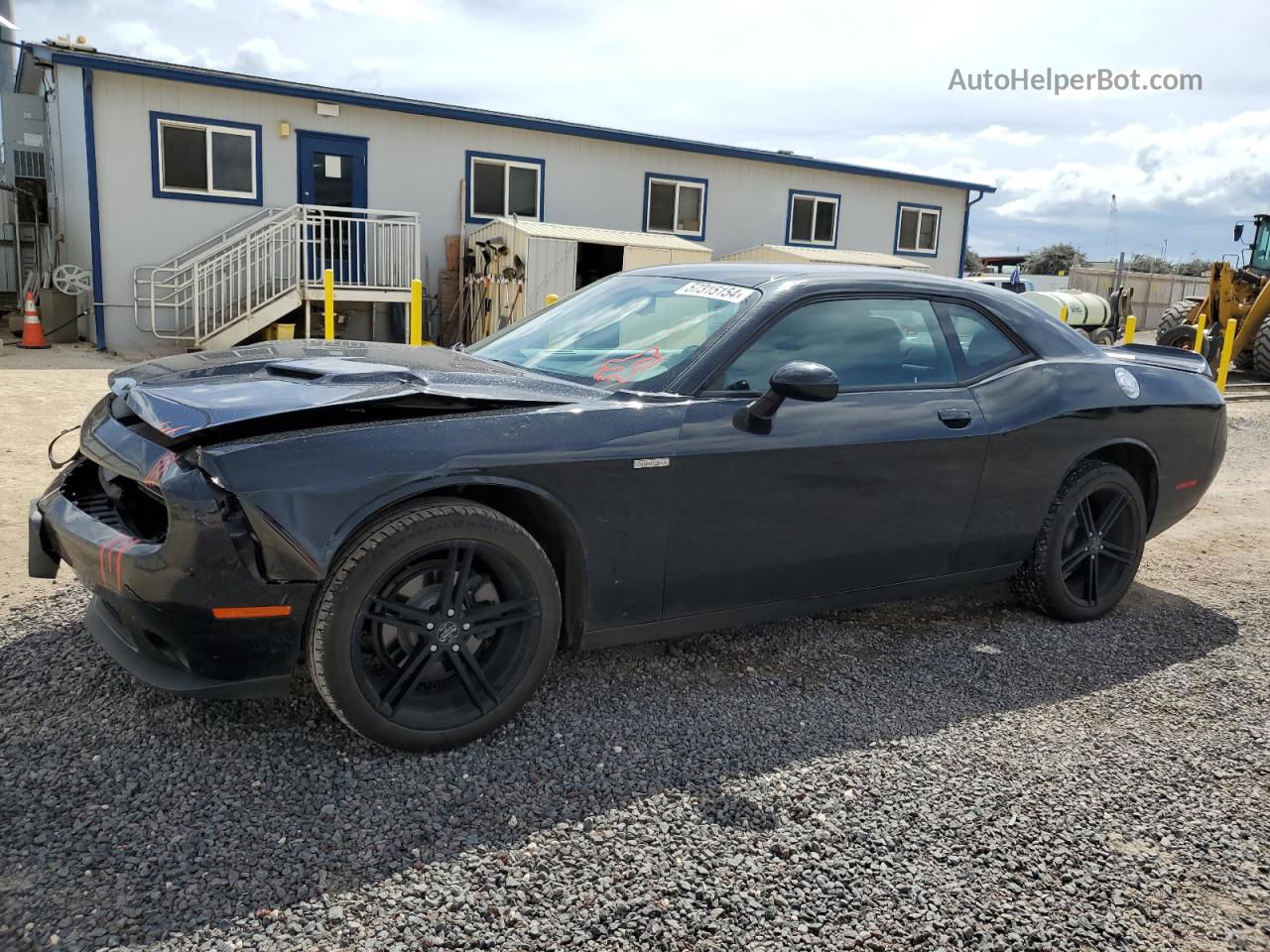 2017 Dodge Challenger Sxt Черный vin: 2C3CDZAGXHH633229