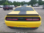 2017 Dodge Challenger Sxt Plus Yellow vin: 2C3CDZAGXHH640827