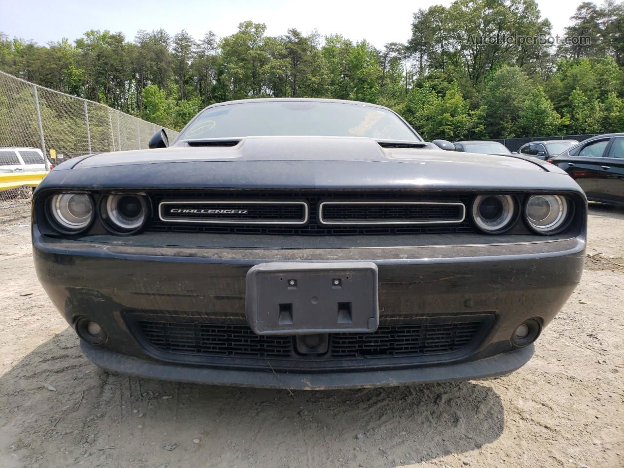 2017 Dodge Challenger Sxt Black vin: 2C3CDZAGXHH648782