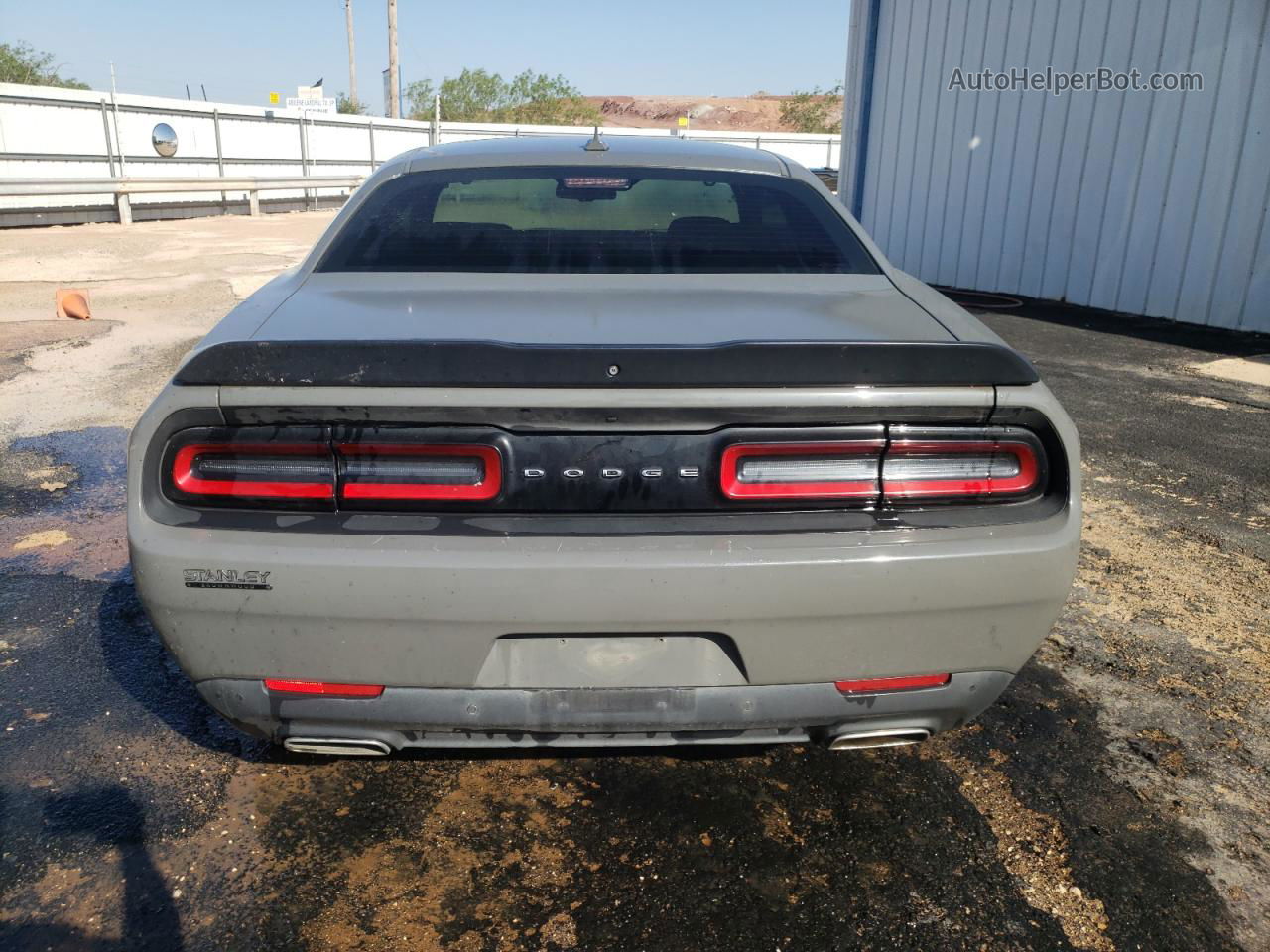 2018 Dodge Challenger Sxt Серый vin: 2C3CDZAGXJH132881