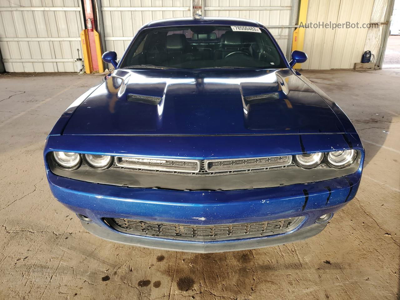 2018 Dodge Challenger Sxt Blue vin: 2C3CDZAGXJH182941