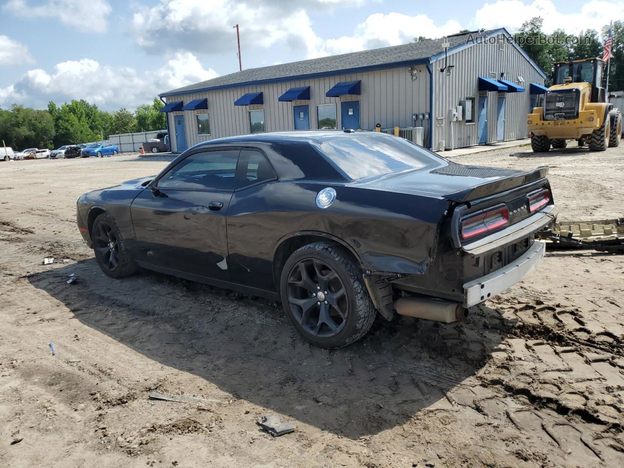 2018 Dodge Challenger Sxt Black vin: 2C3CDZAGXJH245309