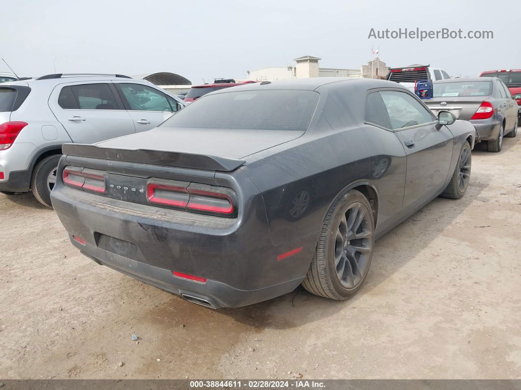 2018 Dodge Challenger Sxt Black vin: 2C3CDZAGXJH245665