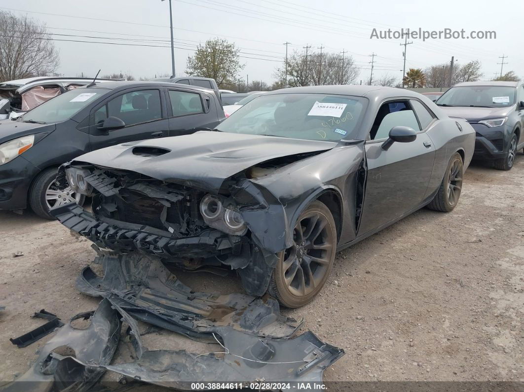 2018 Dodge Challenger Sxt Black vin: 2C3CDZAGXJH245665