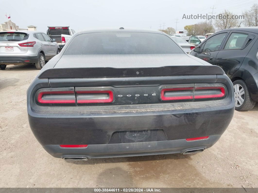 2018 Dodge Challenger Sxt Black vin: 2C3CDZAGXJH245665