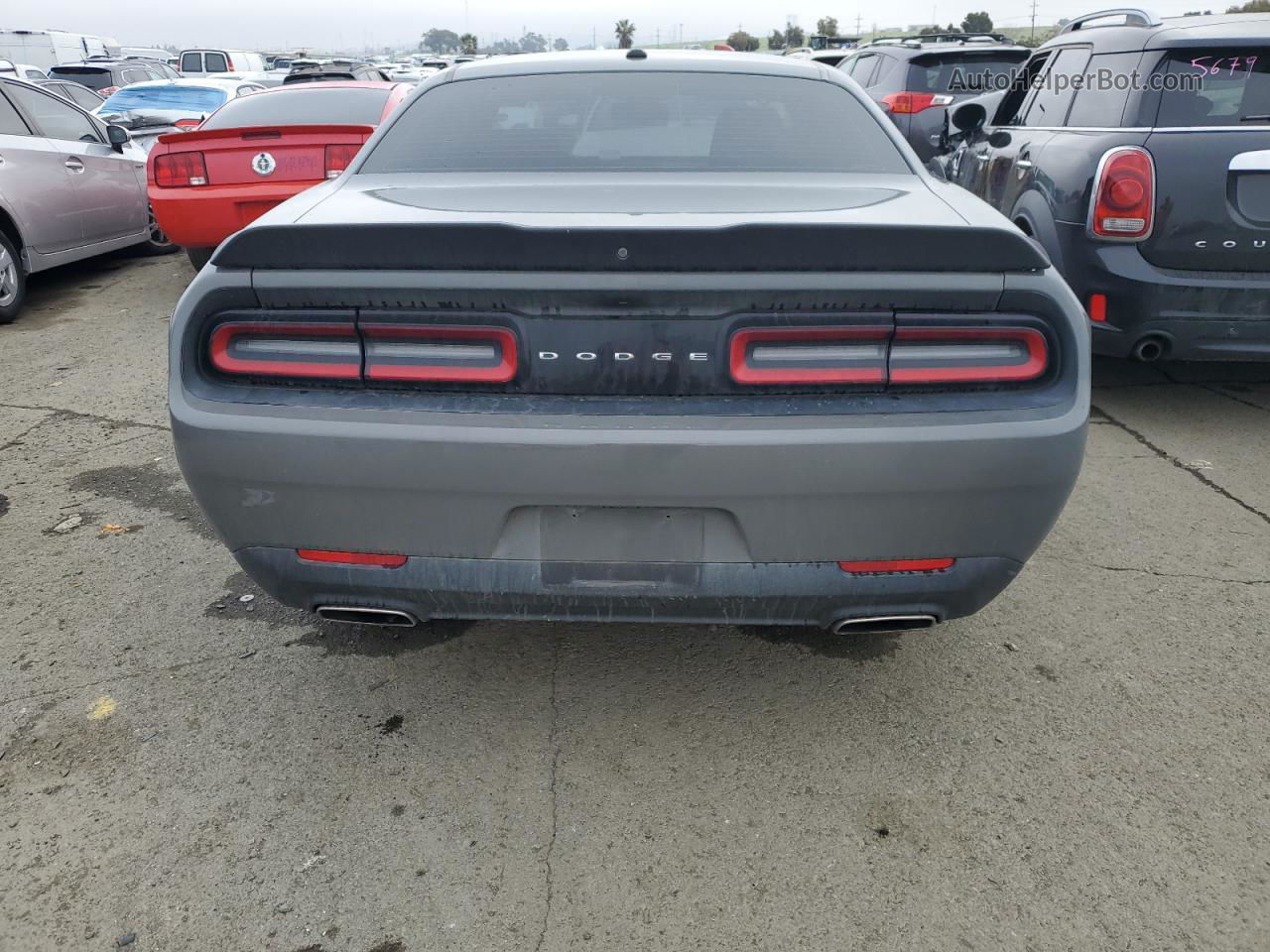 2018 Dodge Challenger Sxt Серый vin: 2C3CDZAGXJH333664