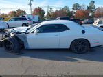 2022 Dodge Challenger Sxt White vin: 2C3CDZAGXNH128139