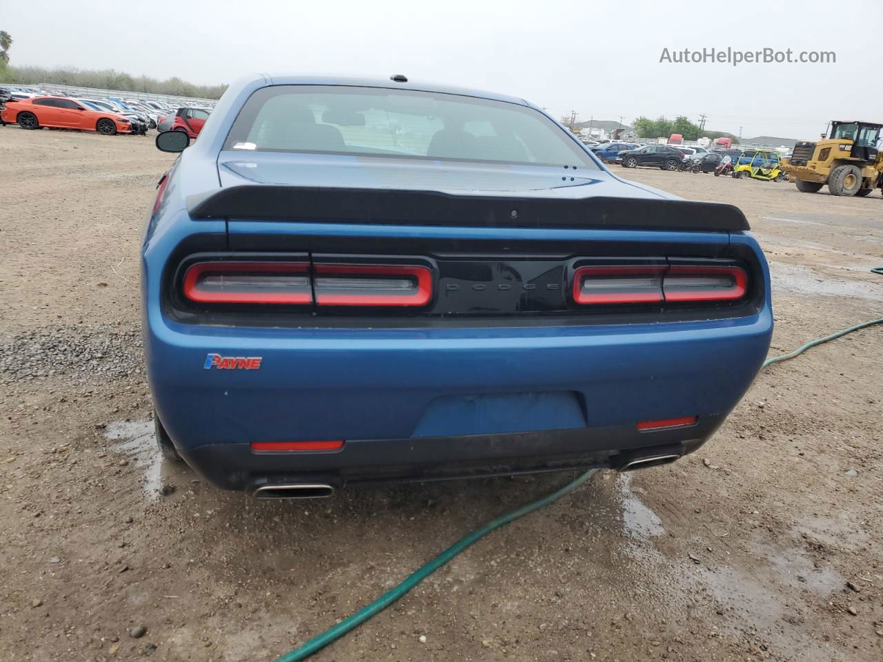 2022 Dodge Challenger Sxt Синий vin: 2C3CDZAGXNH140081