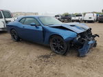 2022 Dodge Challenger Sxt Blue vin: 2C3CDZAGXNH140081