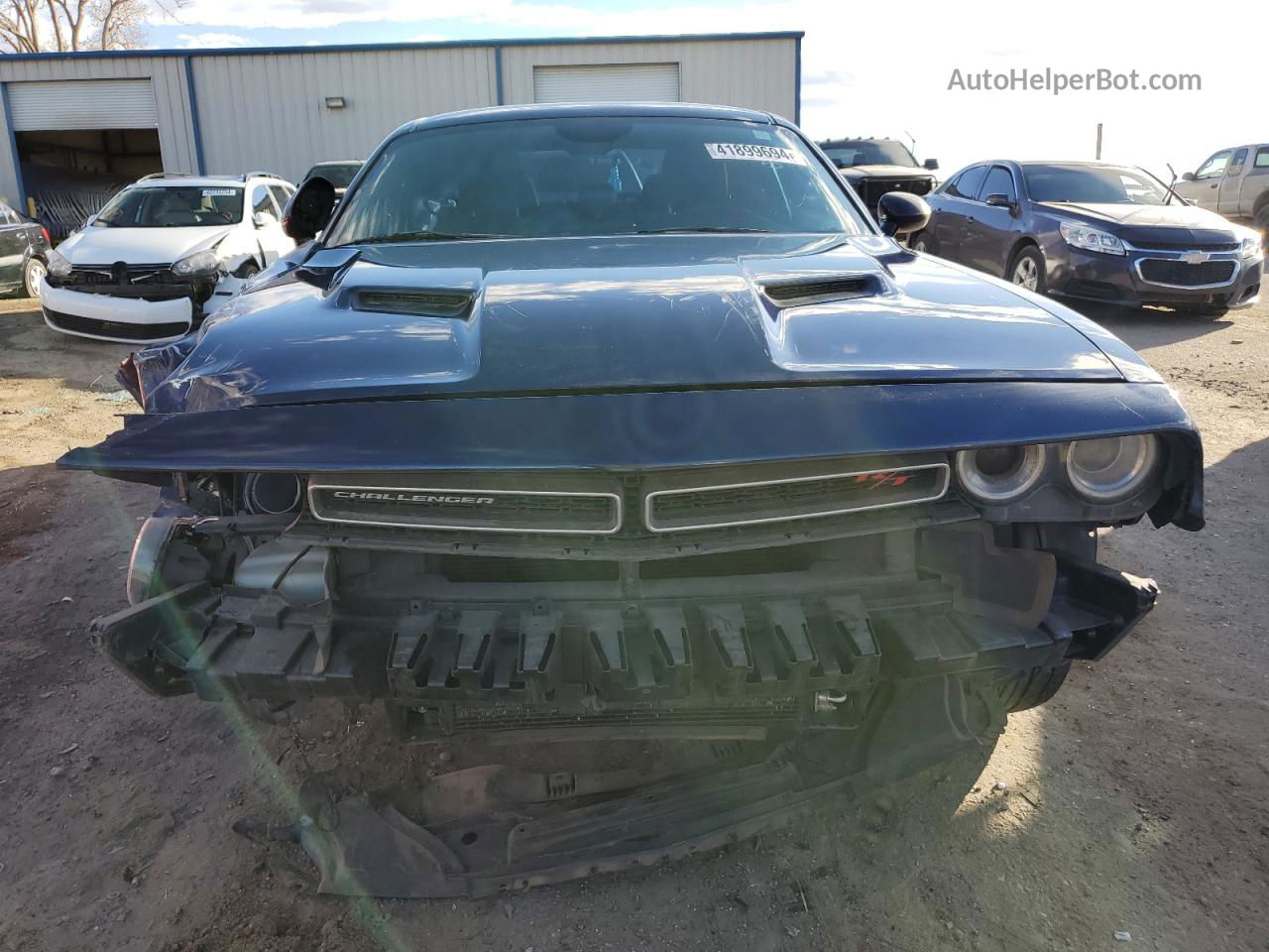 2015 Dodge Challenger Sxt Blue vin: 2C3CDZAT0FH703038