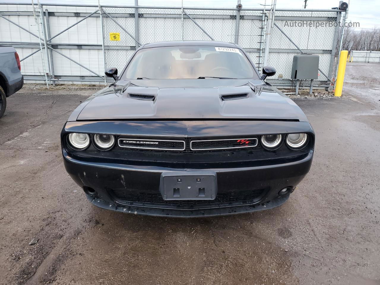 2015 Dodge Challenger Sxt Black vin: 2C3CDZAT1FH710855