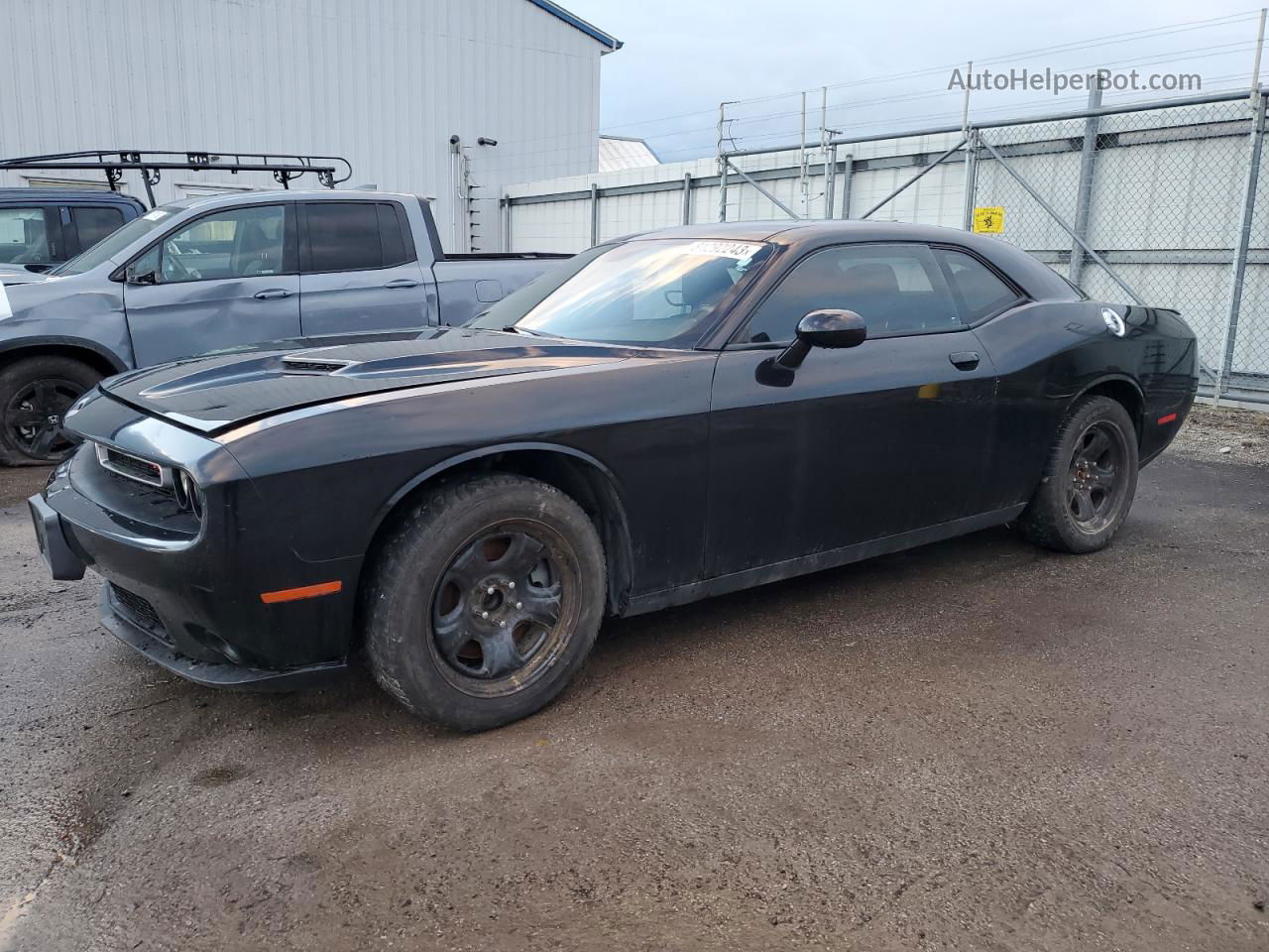 2015 Dodge Challenger Sxt Черный vin: 2C3CDZAT1FH710855