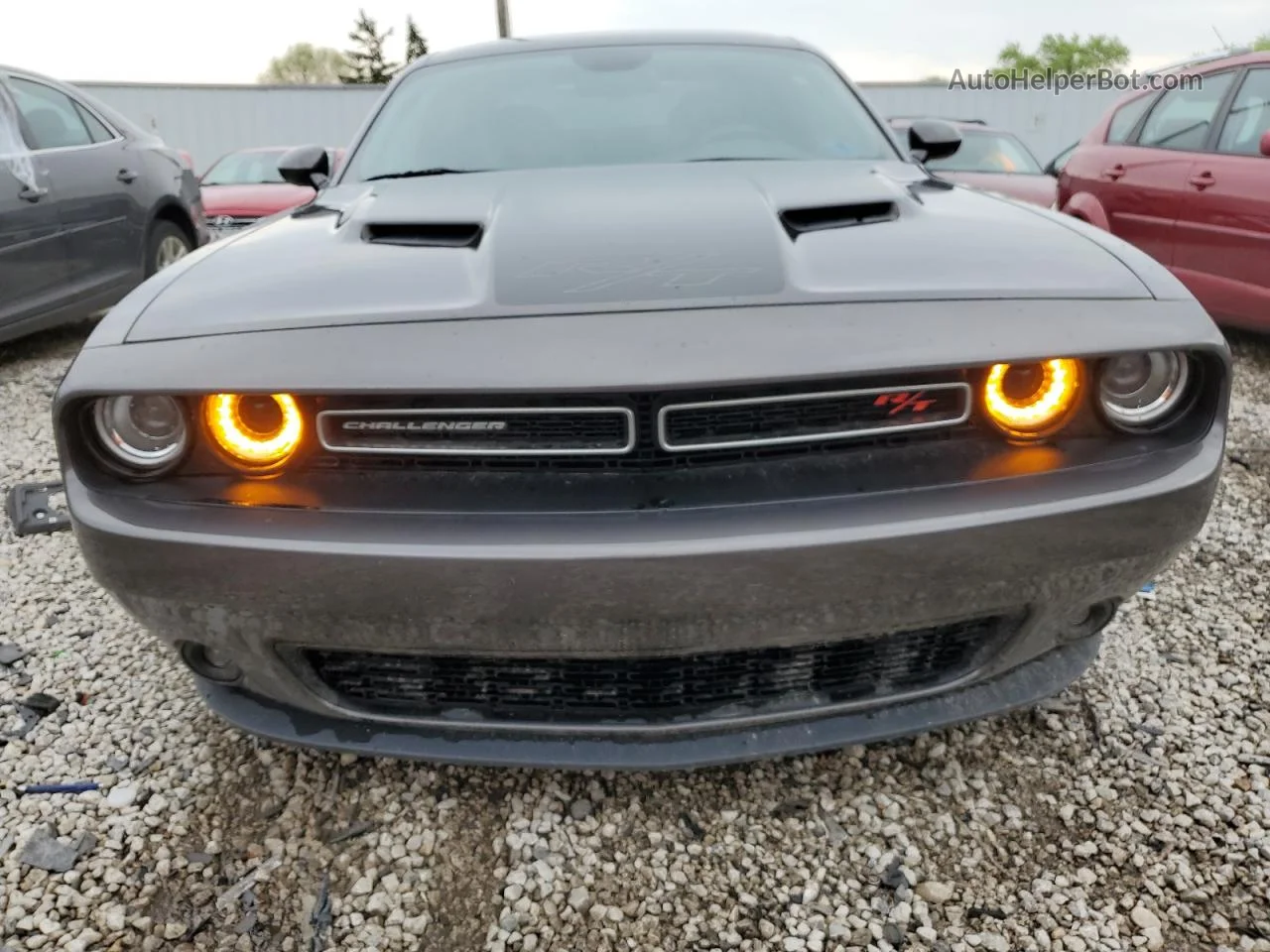 2015 Dodge Challenger Sxt Gray vin: 2C3CDZAT1FH733472