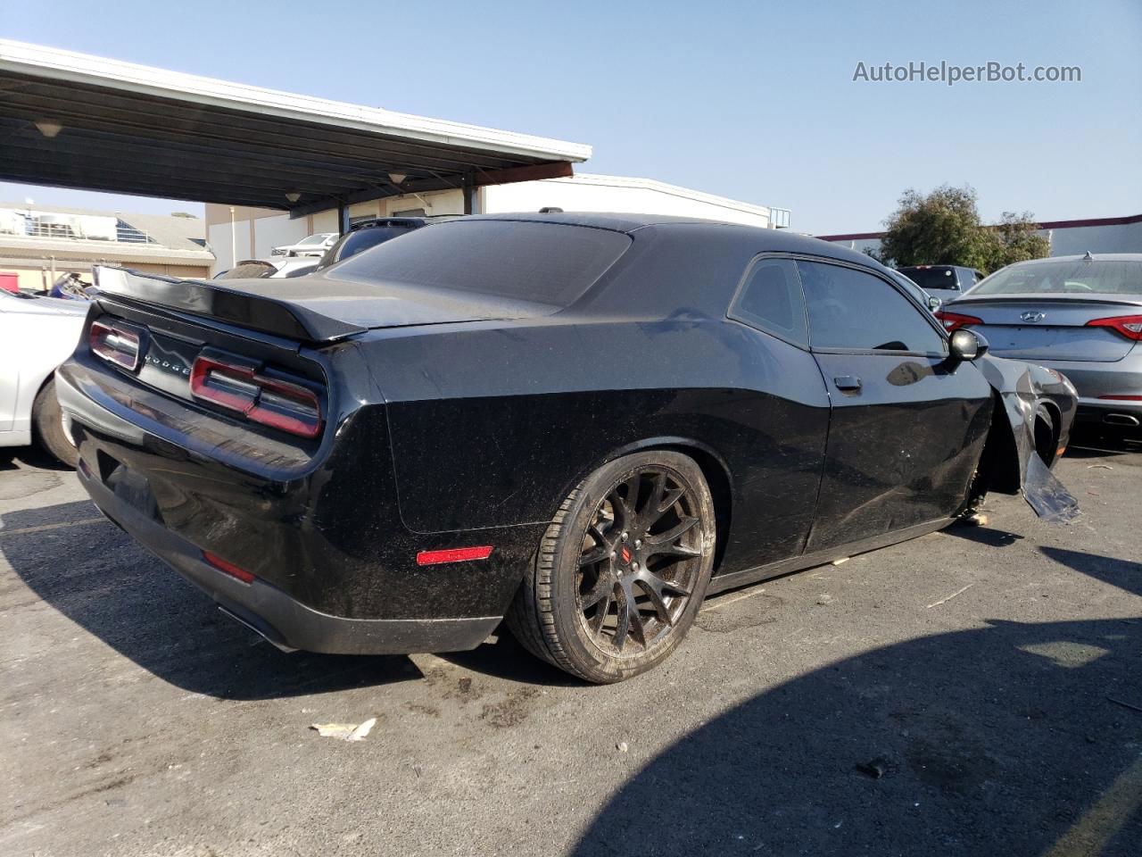 2015 Dodge Challenger Sxt Black vin: 2C3CDZAT2FH895174