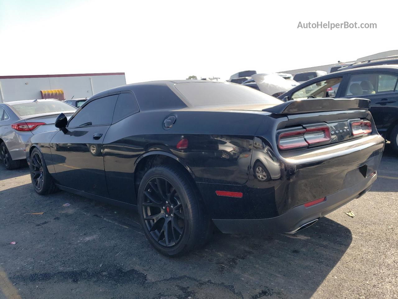 2015 Dodge Challenger Sxt Черный vin: 2C3CDZAT2FH895174