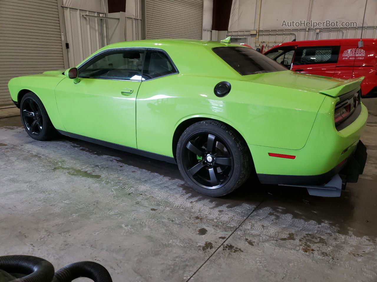 2015 Dodge Challenger Sxt Green vin: 2C3CDZAT3FH715149