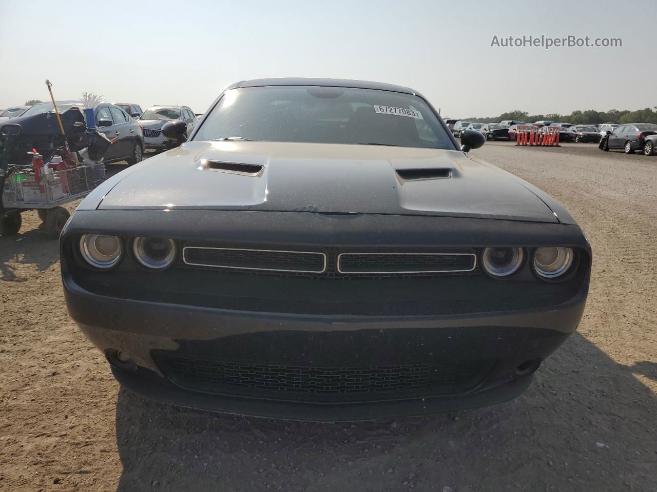 2015 Dodge Challenger Sxt Black vin: 2C3CDZAT4FH733711