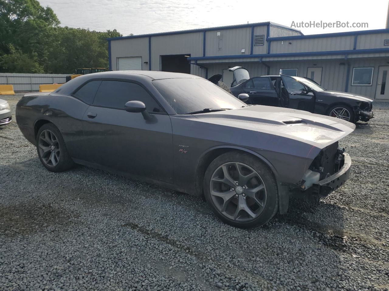 2015 Dodge Challenger Sxt Gray vin: 2C3CDZAT4FH737144